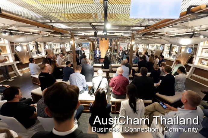 Keeping Up with Industry Connections at AustCham Sundowners_Intrinsics LEED Certificate Consultant 1