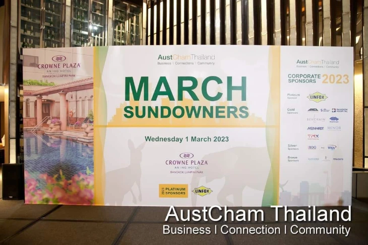 Growing Connections at AustCham March Sundowners 2023 2
